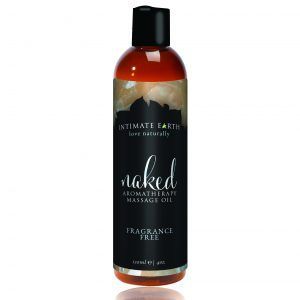 Intimate Organics Naked - Massageolie Uden Duft - 120 ml