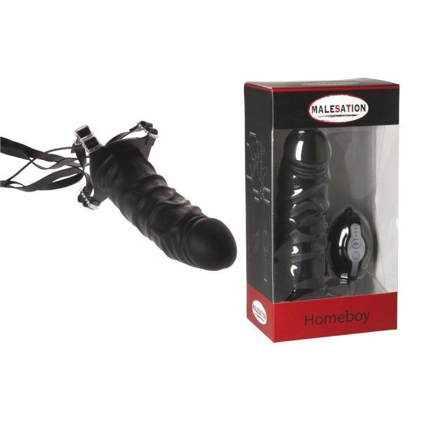 Malesation Homeboy - Hul Strap-On Med Vibrator