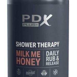 Masturbator "Shower Therapy Milk Me Honey" med aftagelig sugefod